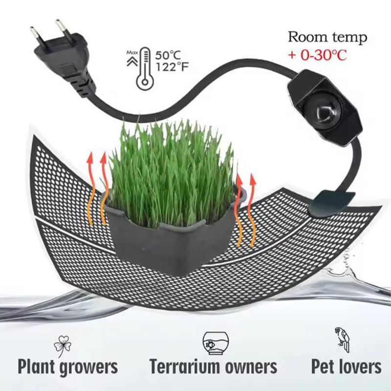 Planted Aquarium Heater - 5-20w réptil esteira de calor plantas
