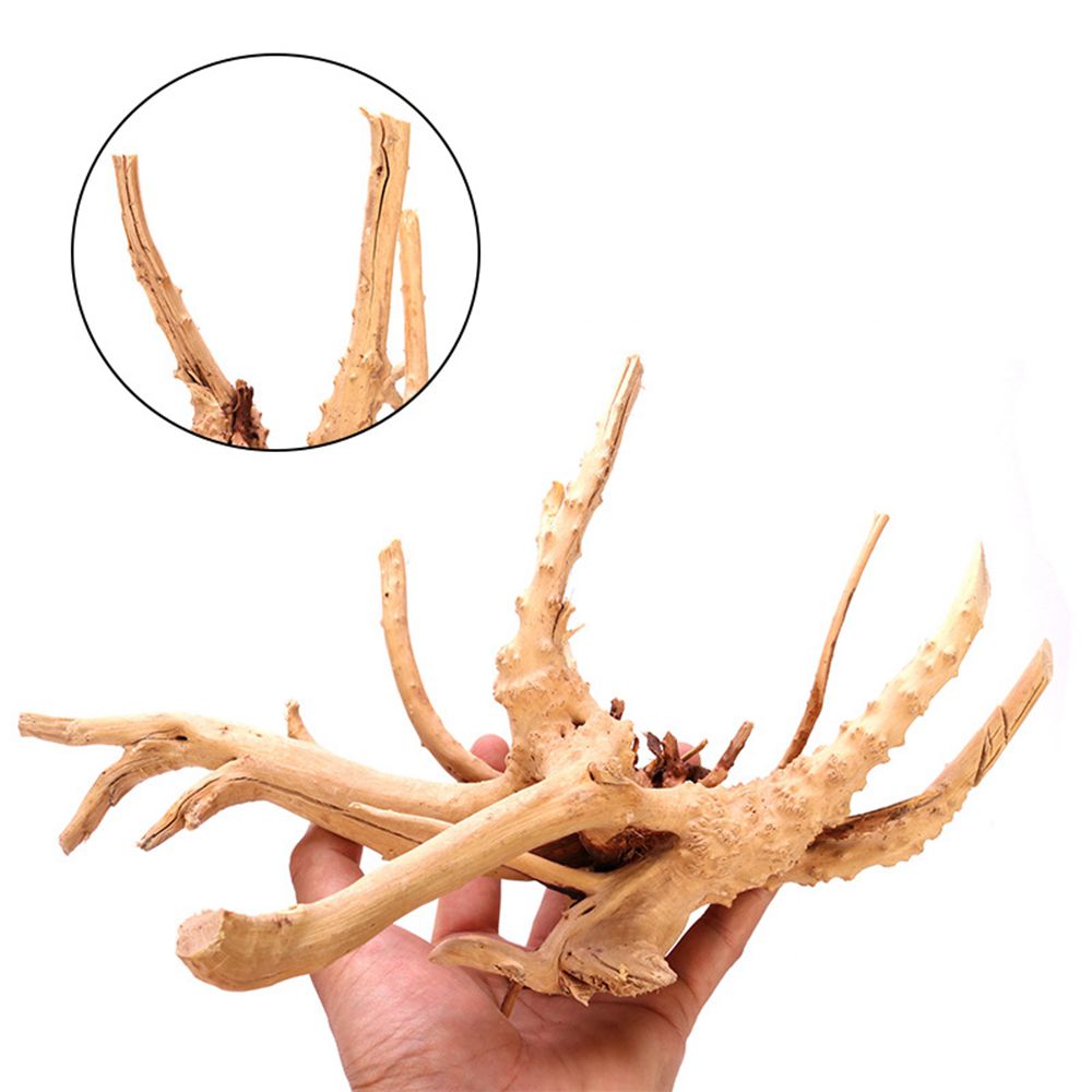 Aquarium Plant Root Tabs - 1 pçs de madeira natural tronco