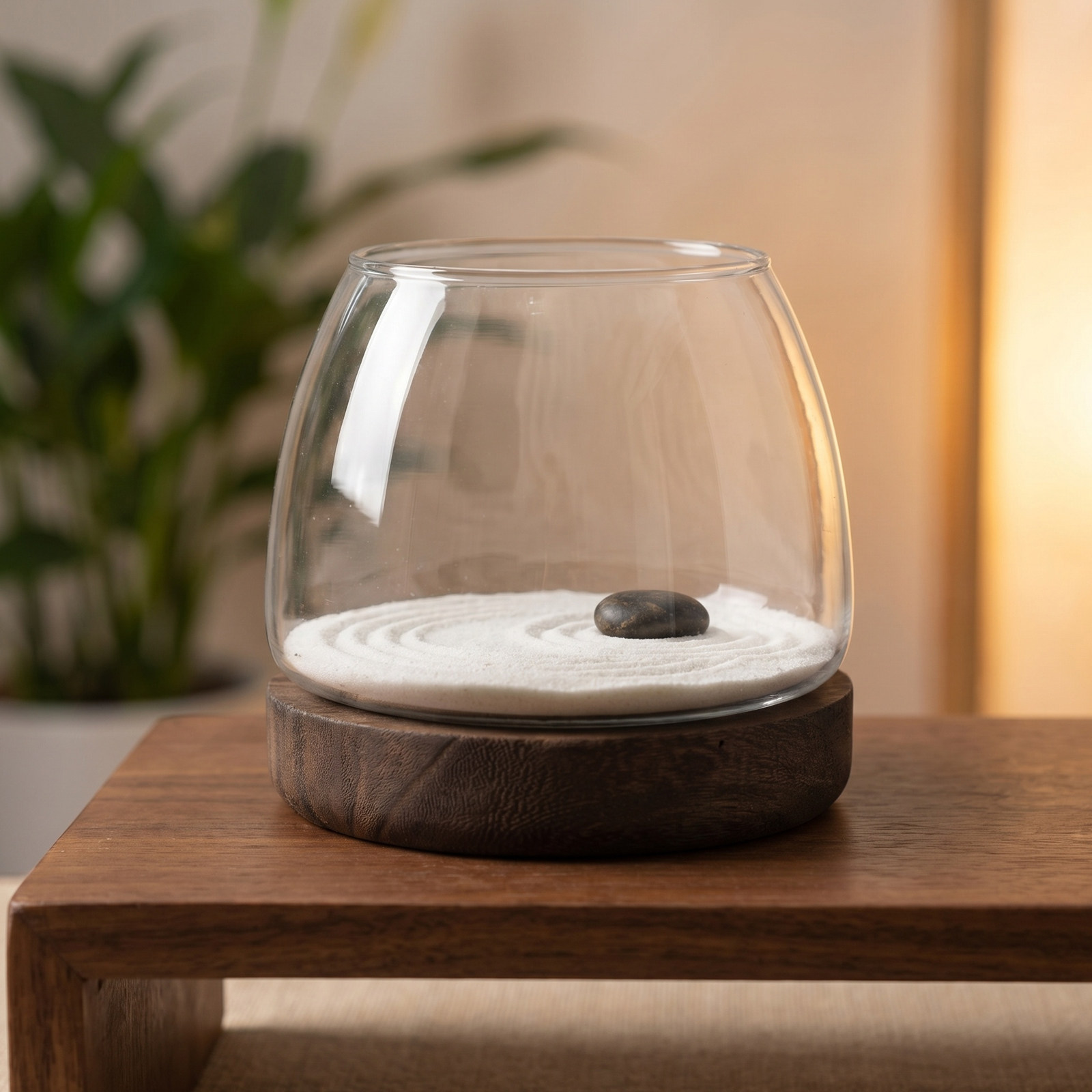 Planted Aquarium Jar - Terrário Hidropônico Redondo de Vidro para