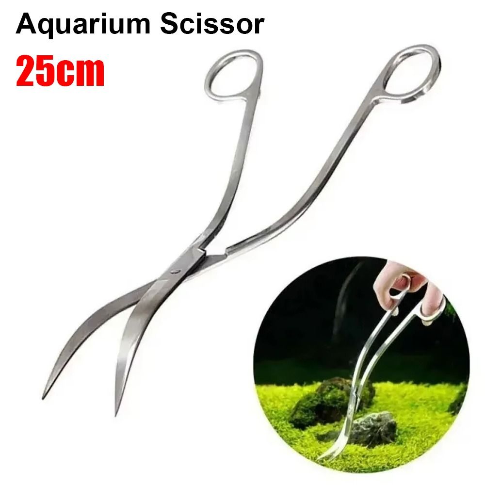 Planted Aquarium Tools - 1 Unidade Tesoura de Aço Inoxidável