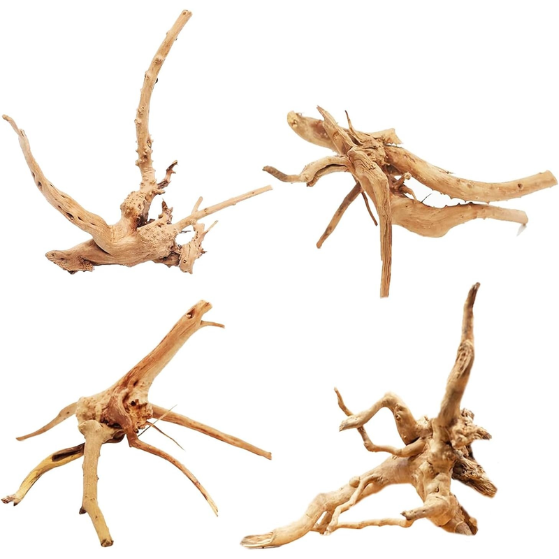 Aquarium Plant Root Tabs - 4 Peças de Decorações Naturais de