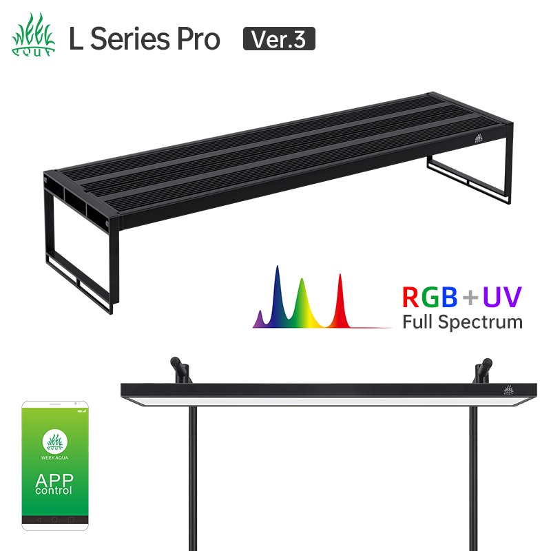 Aquarium Planted Tank Light - WEEK AQUA L Series APP Controle