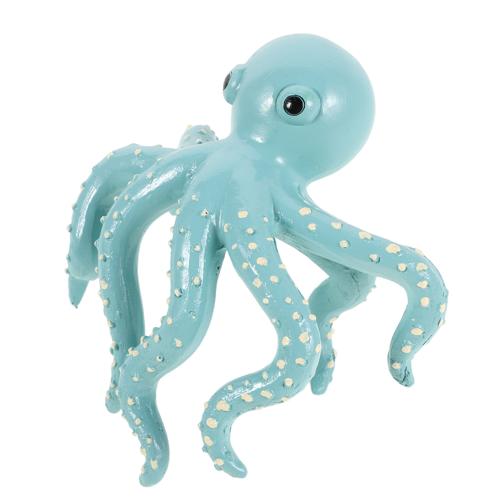 Aquarium Plant Octopus - Escultura de Polvo Escalador em Resina
