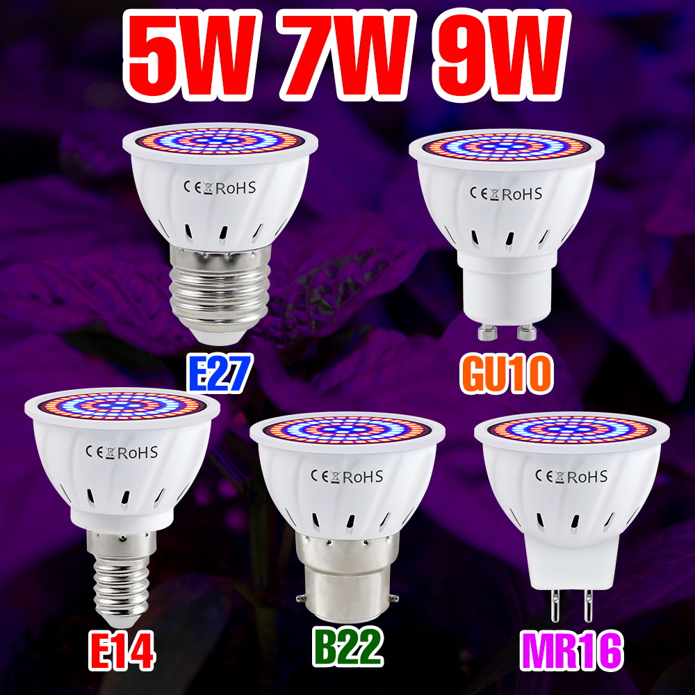 Aquarium Plant Root Tabs - 9w e27/e26 led cresce a luz