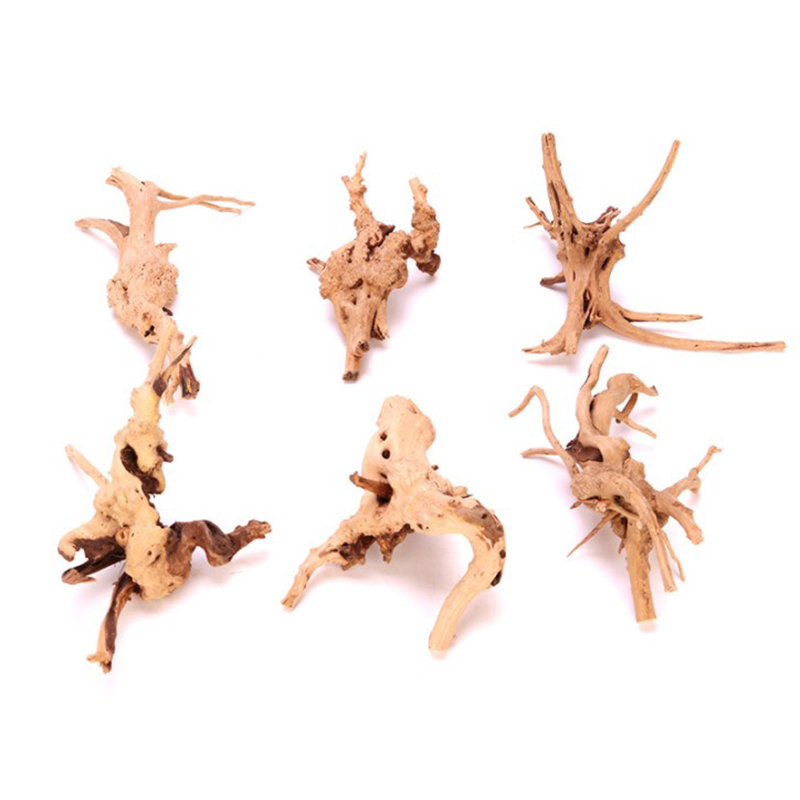 Aquarium Plant Root Tabs - 1 pçs de madeira natural tronco