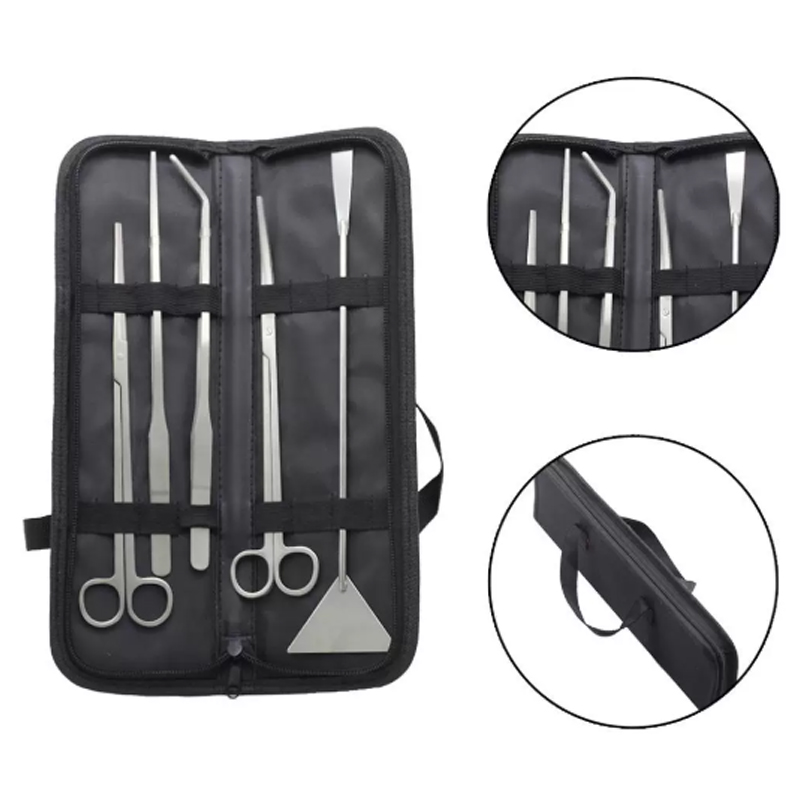 Planted Aquarium Tools - Conjunto de Ferramentas para Limpeza de