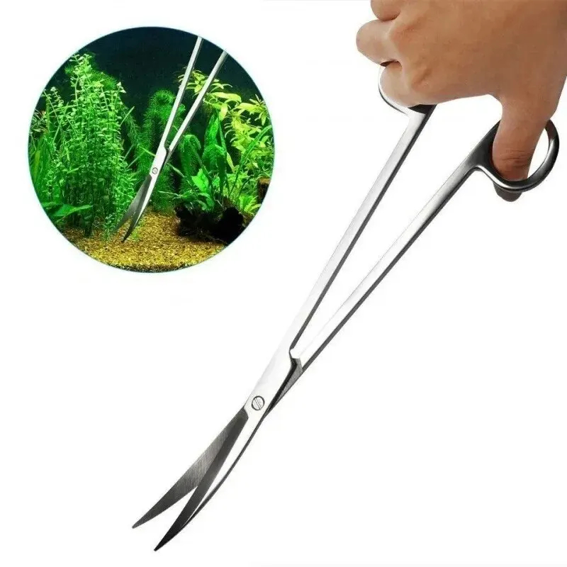 Planted Aquarium Tools - Tesoura de aquário, ferramenta de limpeza