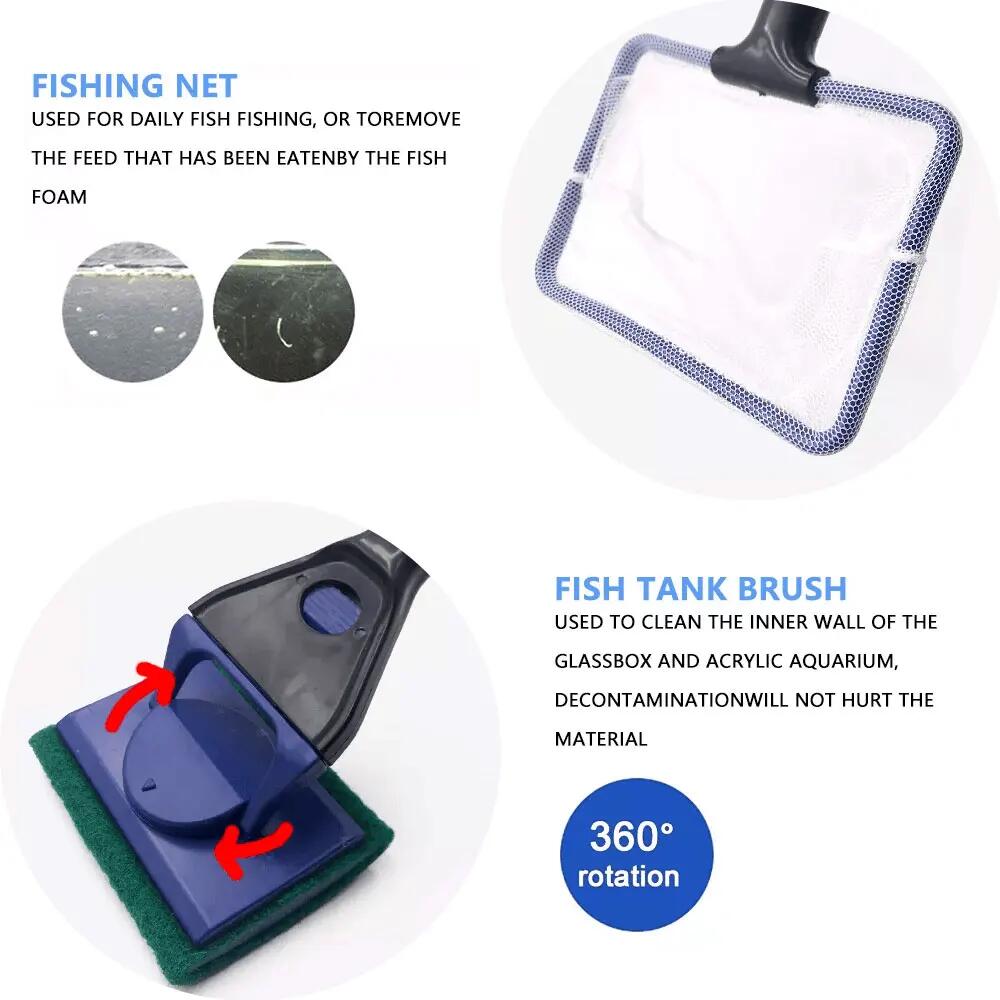 5 em 1 ferramenta de limpeza d - Aquarium Plant Gravel avaliação e preço