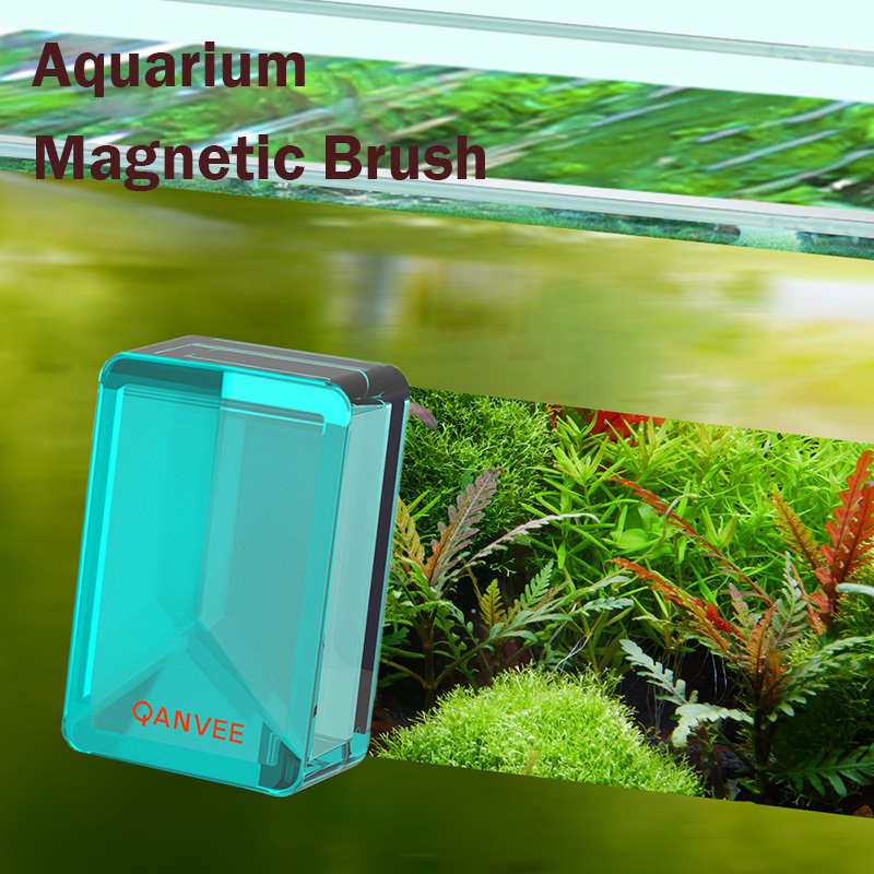 Qanvee-aquário escova magnétic - Planted Aquarium Tools avaliação e preço