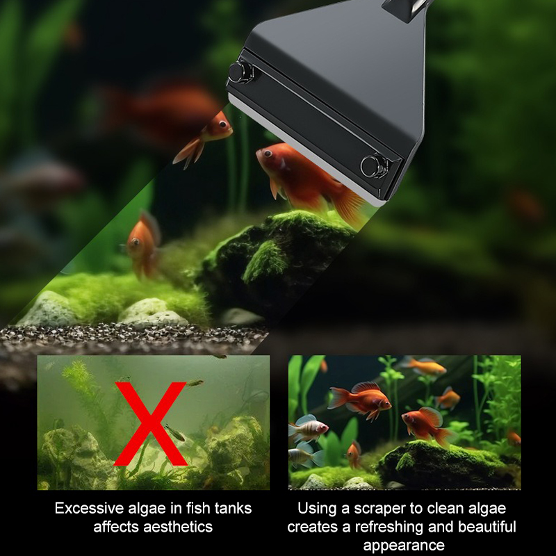 Removedor de algas para aquári - Aquarium Plant Utensils avaliação e preço