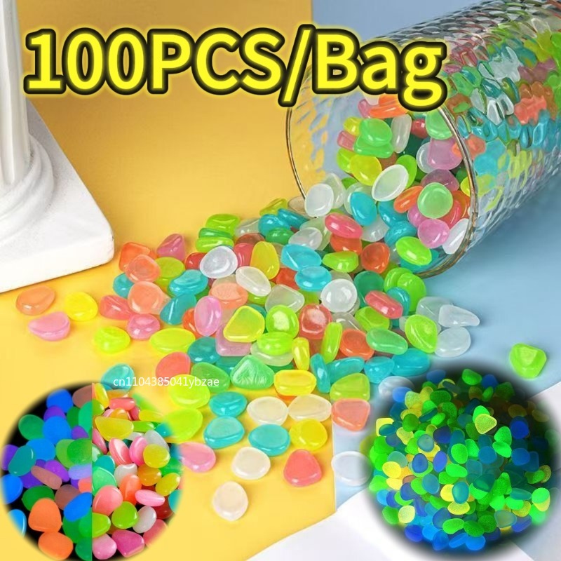 100-800 peças seixos que brilh - Aquarium Plant avaliação e preço