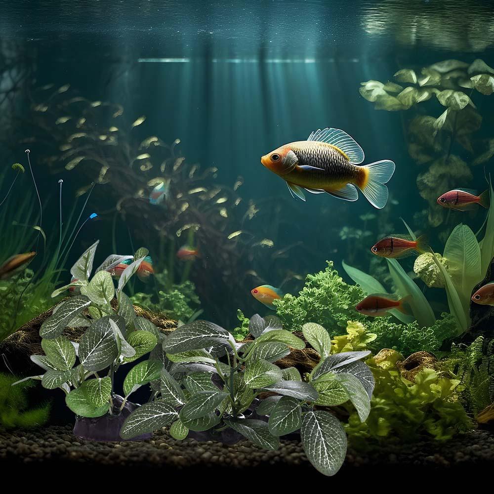 Plantas Artificiais Realistas  - Planted Aquarium Jar avaliação e preço