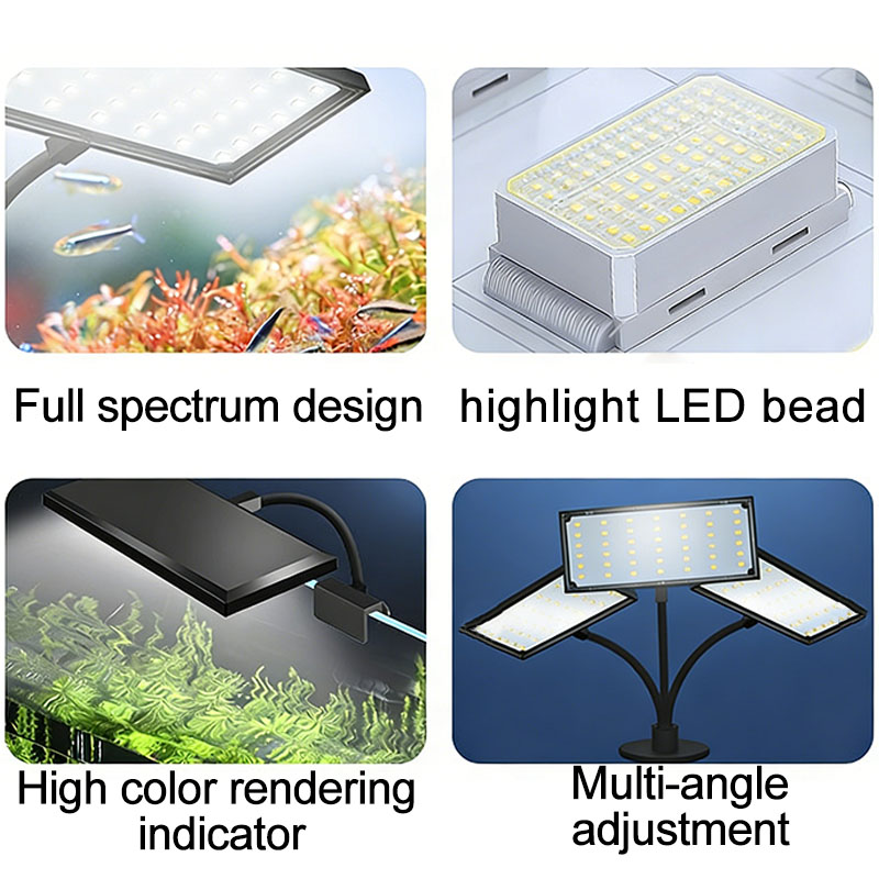 Luz LED de espectro completo p - Aquarium Planted Tank Light avaliação e preço