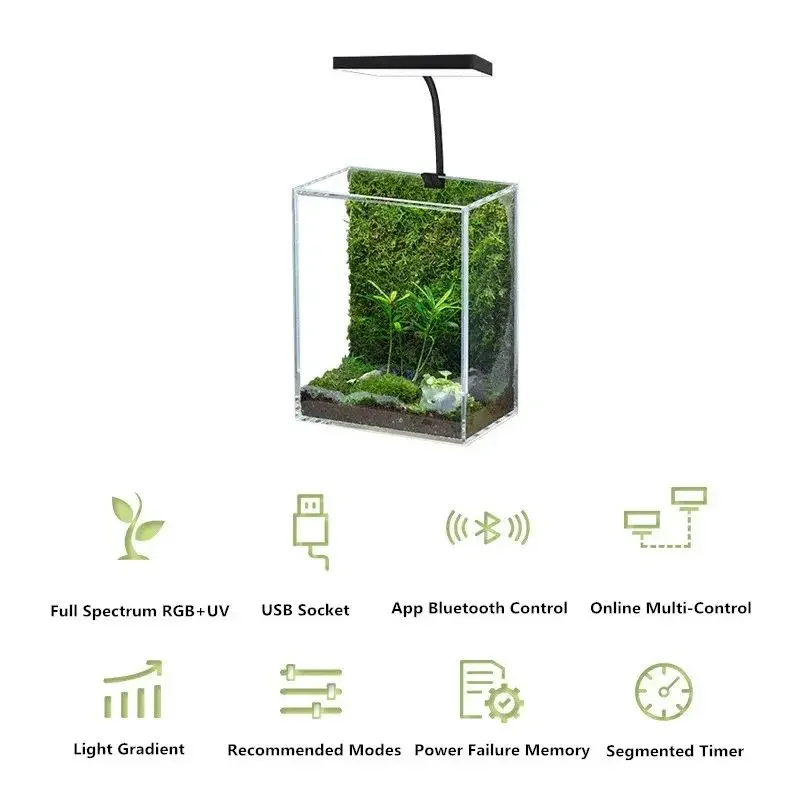 Luminária LED WEEK AQUA Mag Pr - Aquarium Planted Tank Light avaliação e preço