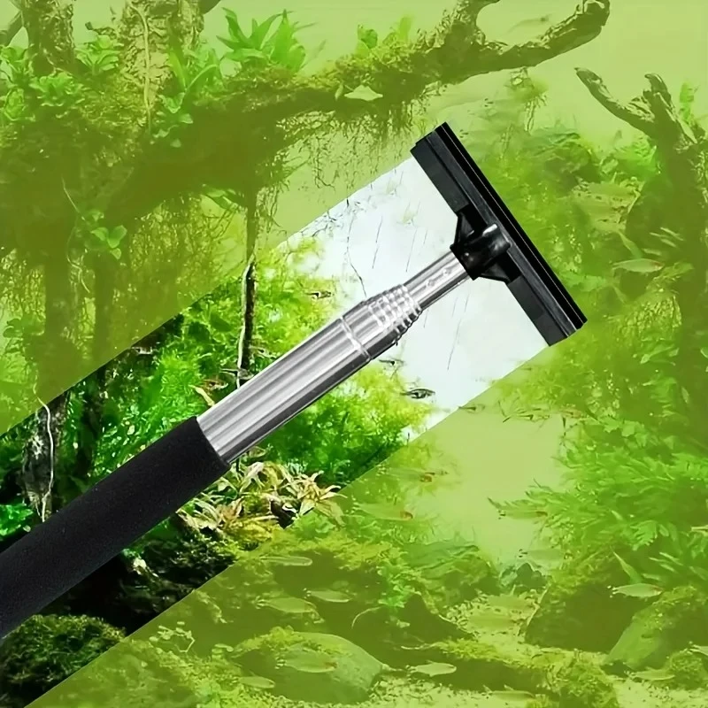 Escova telescópica do raspador - Planted Aquarium Tools avaliação e preço