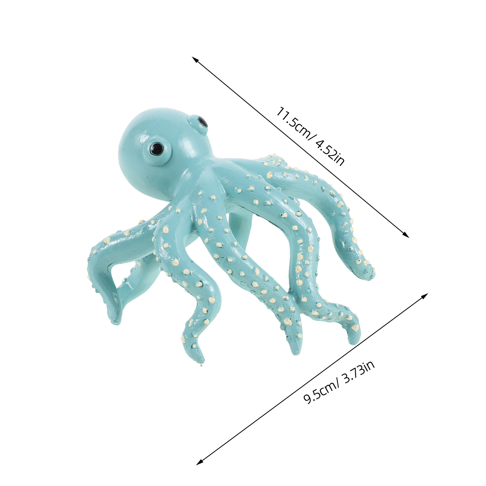 Estátua de Polvo em Resina em  - Aquarium Plant Octopus avaliação e preço
