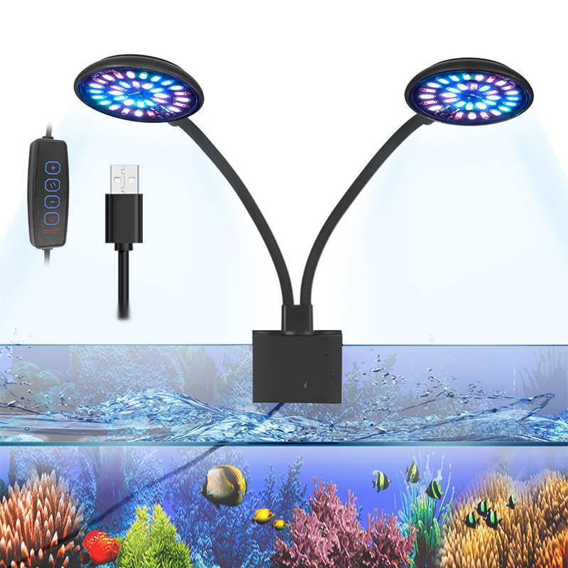 Usb aquário led luz tanque de  - Aquarium Planted Tank Light avaliação e preço