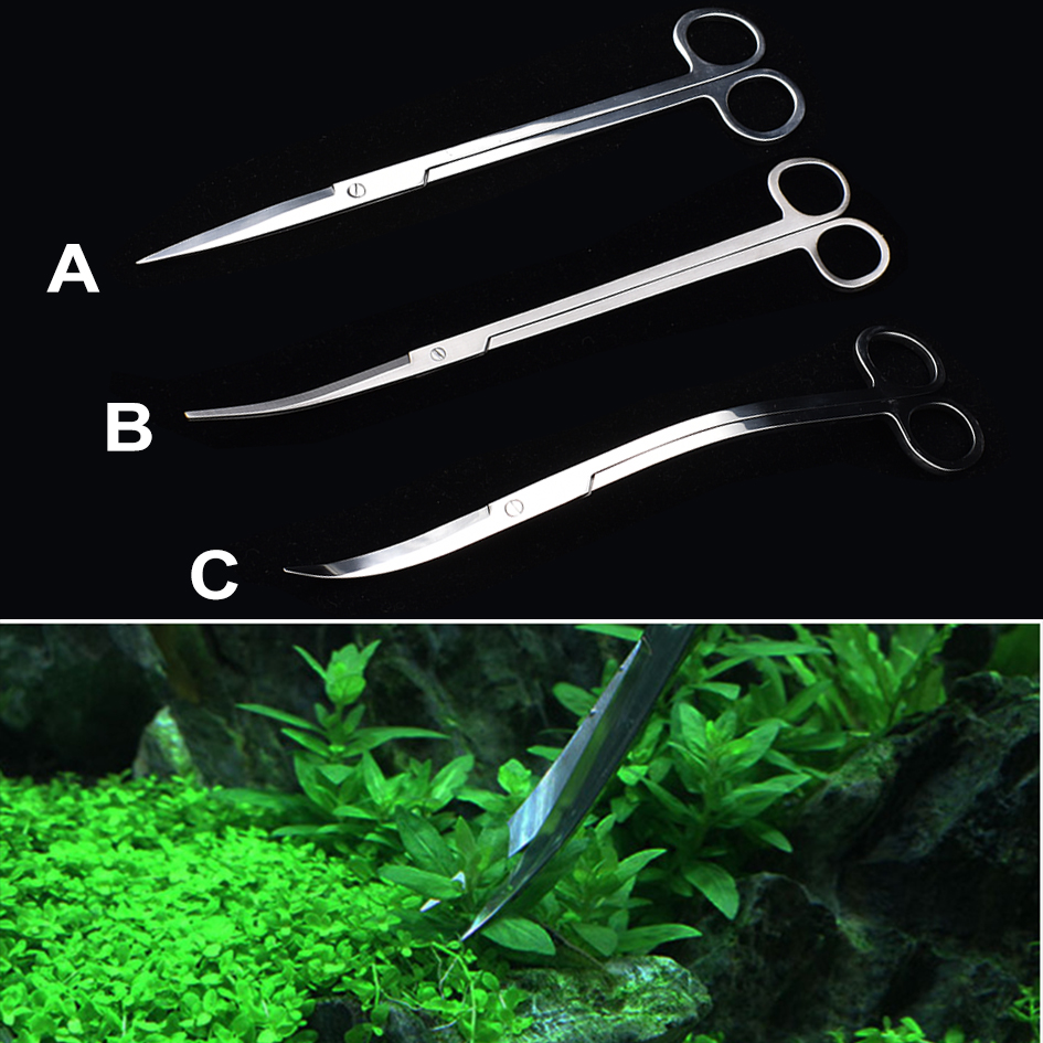 Tesoura de aquário de aço inox - Planted Aquarium Tools avaliação e preço