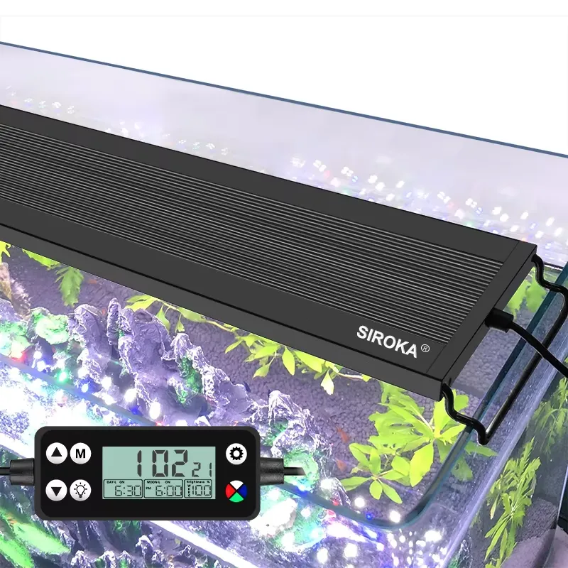 Luminária LED de Espectro Comp - Aquarium Planted Tank Light avaliação e preço