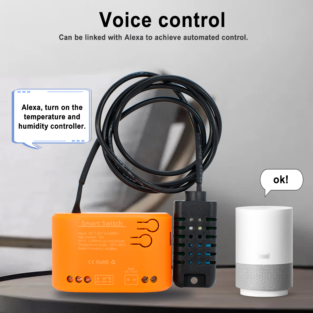Tuya wifi sensor de umidade te - Aquarium Plant avaliação e preço