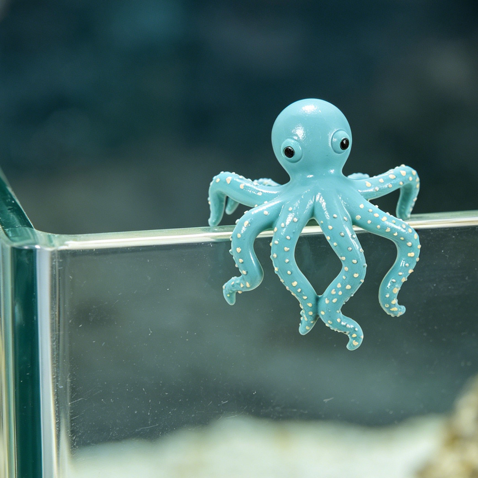 Escultura de Polvo Escalador e - Aquarium Plant Octopus avaliação e preço