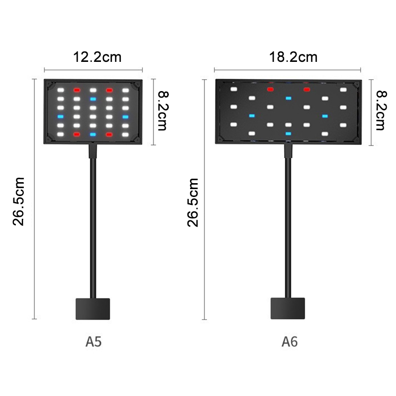 Aquário usb led luz espectro c - Aquarium Planted Tank Light avaliação e preço