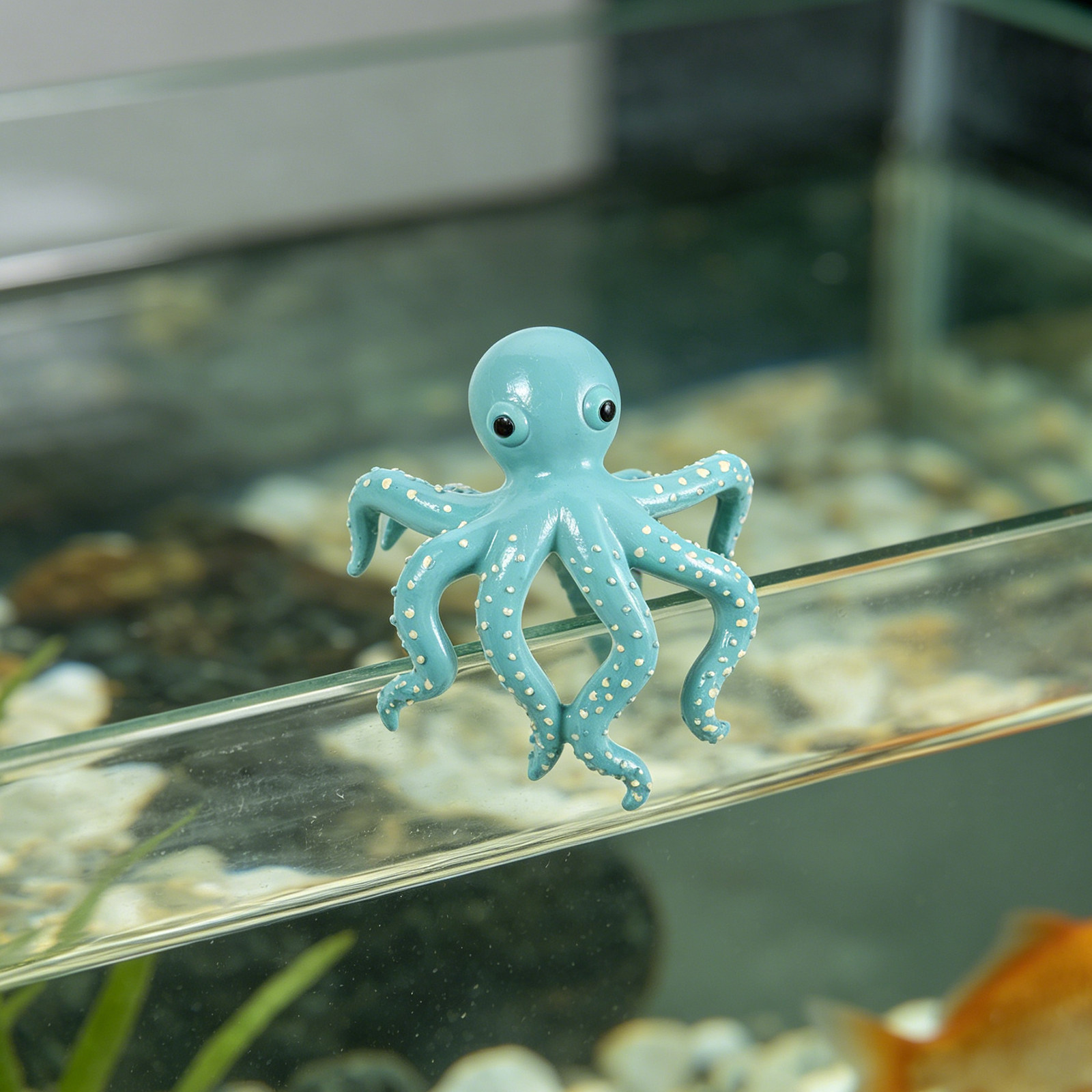 Escultura de Polvo Escalador e - Aquarium Plant Octopus avaliação e preço