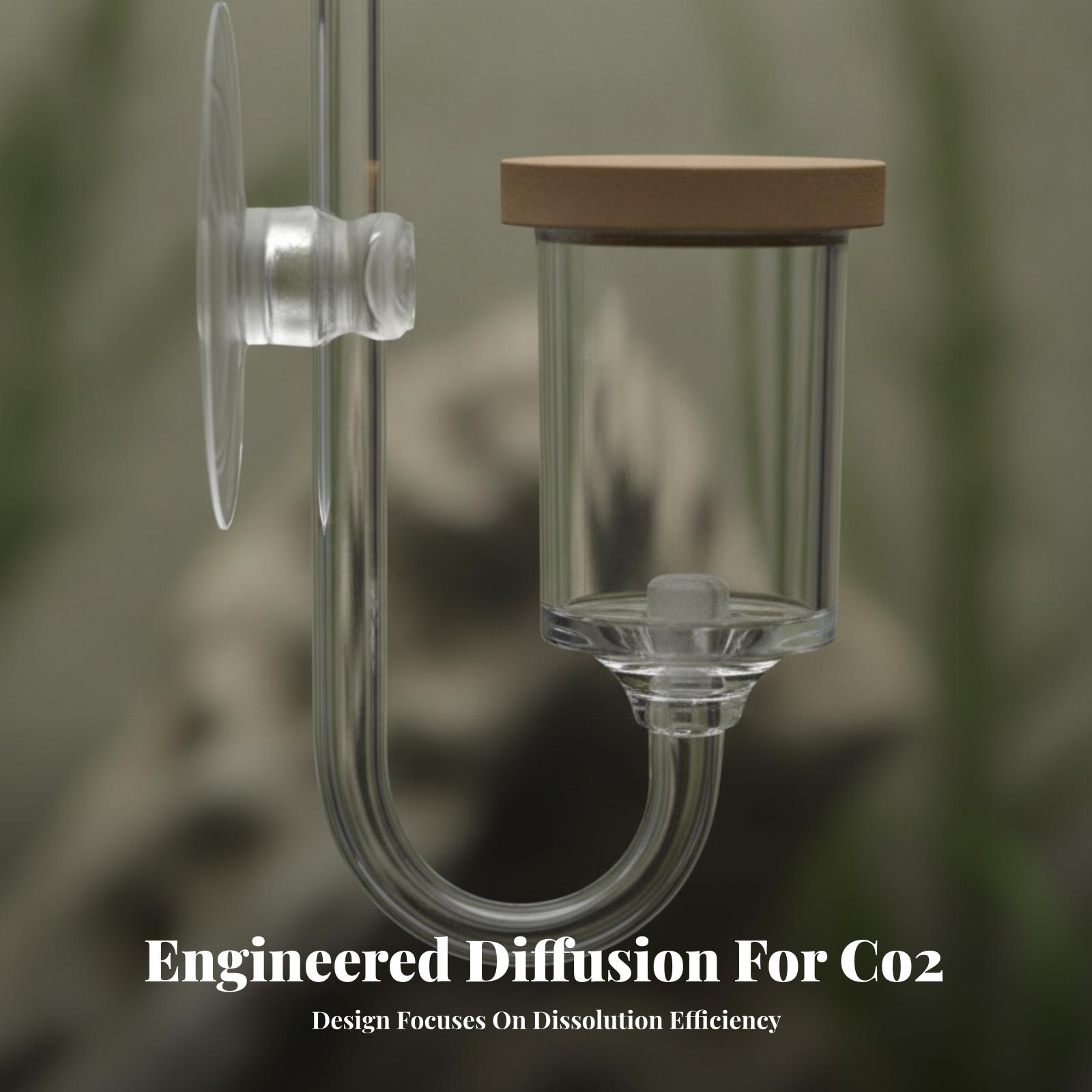 Dispensador de CO2 em Acrílico - Planted Aquarium Youtube avaliação e preço