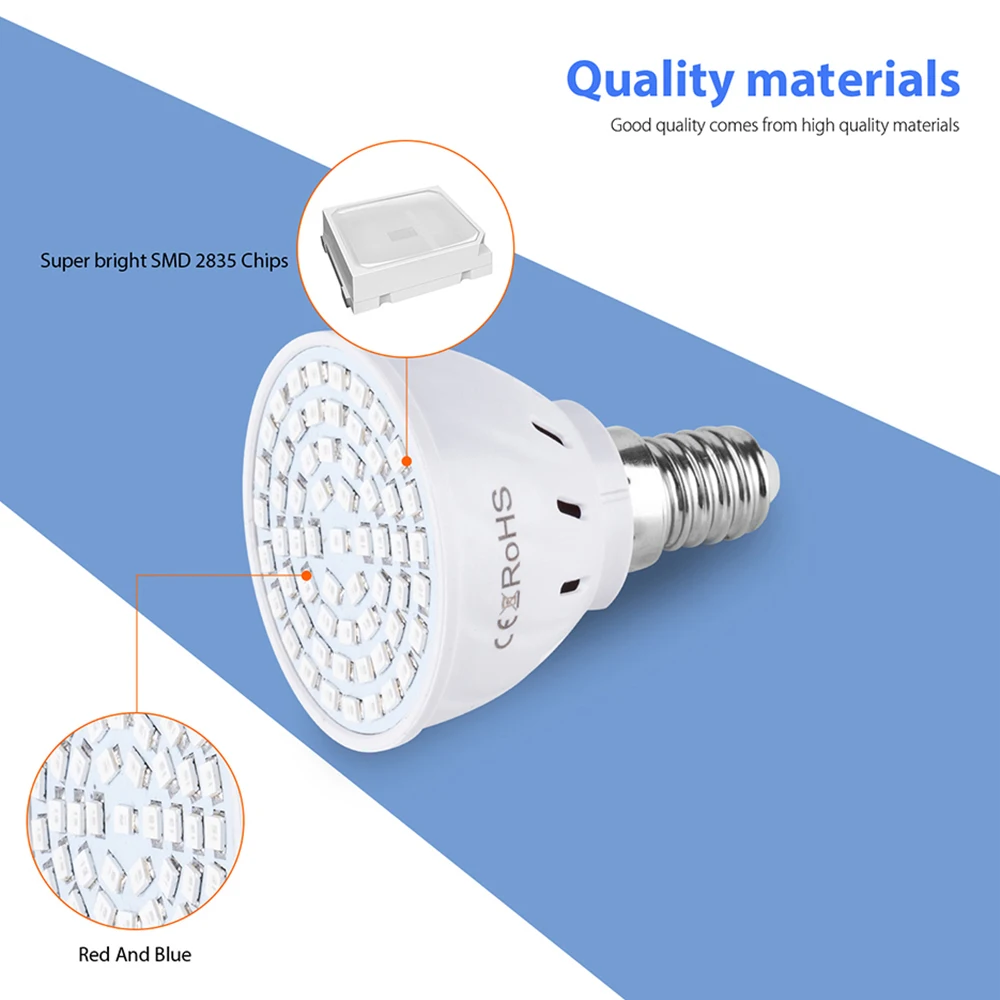 9w e27/e26 led cresce a luz gu - Aquarium Plant Root Tabs avaliação e preço