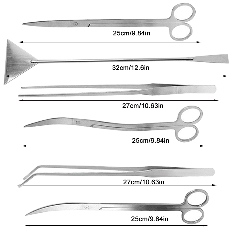 Tesoura para Aquário, Pinça, F - Aquarium Plant Utensils avaliação e preço